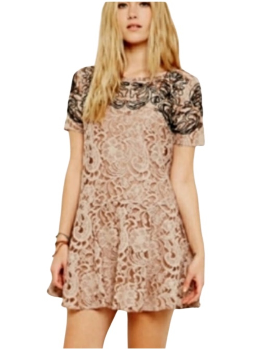 Free People Beautiful Dreamer Lace Dress